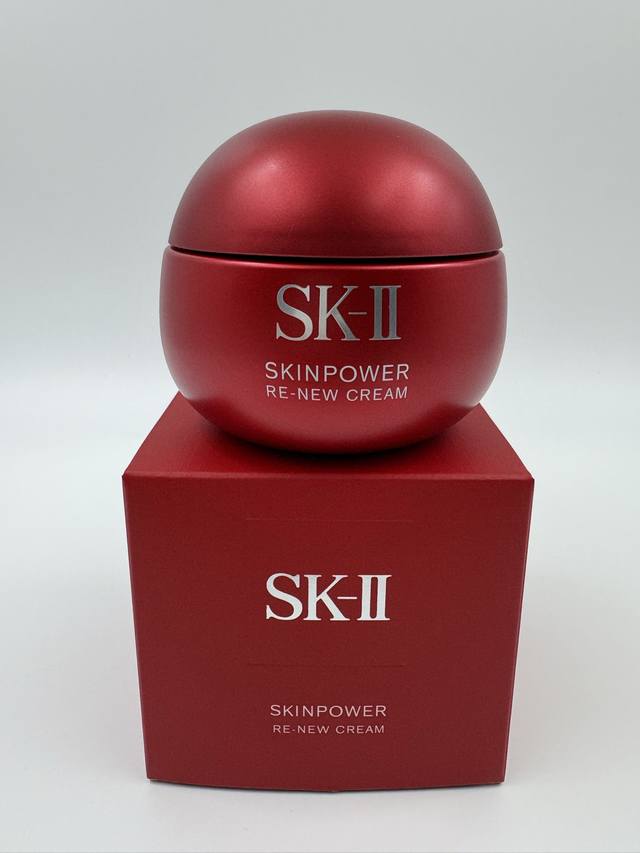 通 Sk2大红瓶面霜新版明通版100G 滋润型 细节全对版 味道对香 市面最高版本 非流通普货 正品质量直供 支持对比 配中文标 件50