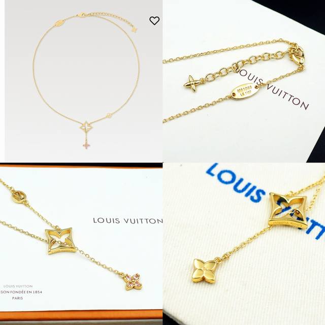 驴家Flowergram Strass 项链将 Lv Cirde 标识和 Monogram 花卉巧妙融入纤细金属链条，致敬路易威登的悠久传承与精湛匠艺。璀璨菜茵