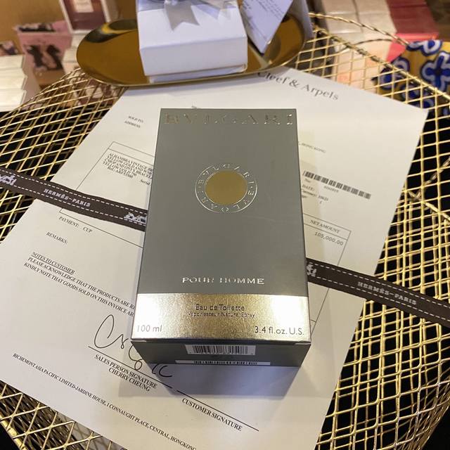 原单品质 专柜宝格丽原版大吉岭茶Bvlgari pour Homme男士香水100Ml, 1996， 前调：醛薰，衣草橘子，茶叶肉豆蔻香，柠檬橙花 中调：仙客来