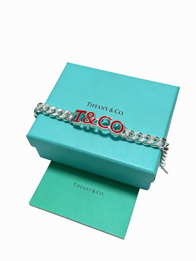 蒂芙尼手链 Tiffny&Co. 专柜精工银版本 明星同款 复古做旧风 原版复刻 纯手工打造 ～正品开模潮流时尚必备 男女均可佩戴 情侣款同款 摇滚朋克银风格