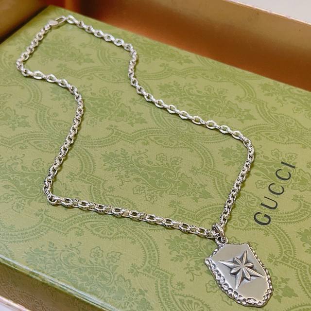 太帅啦 古驰项链2026最新款链条档次更高明星同款经典款Anger Forest系列双G古驰项链 链长60厘米可改长度 细节对版做旧处理 非市面亮面版型 这款一