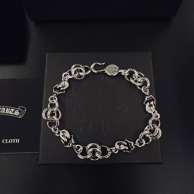 太帅爆了最新款 不爆不发 厂家直销 原版一比一复刻 克罗心复古手链