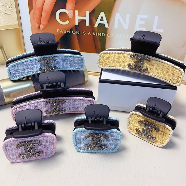 Chanel小香 Chanel发夹 编织抓夹气质百搭日常精致小单品 小仙女必入单品 宝藏款 闭眼入推荐款 单个