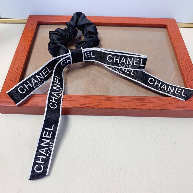 Chanel小香 Chanel皮筋 织带蝴蝶结皮筋发圈大肠圈气质百搭小仙女必入单品 宝藏款 闭眼入推荐款 单个