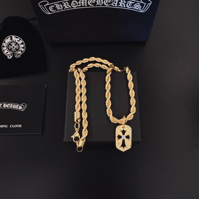克罗心专柜爆款 厂家直销价 原版一比一复刻 男女款 克罗心项链