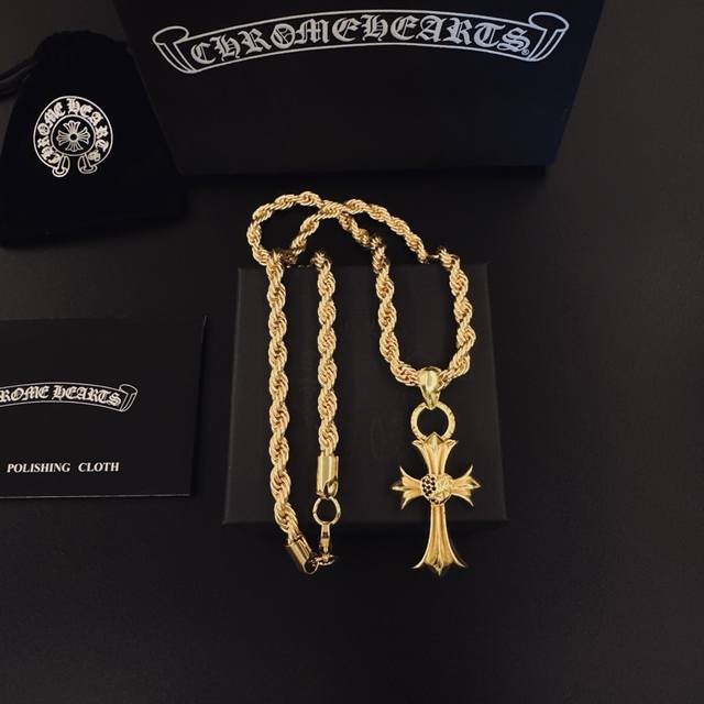 克罗心专柜爆款 厂家直销价 原版一比一复刻 男女款 克罗心项链