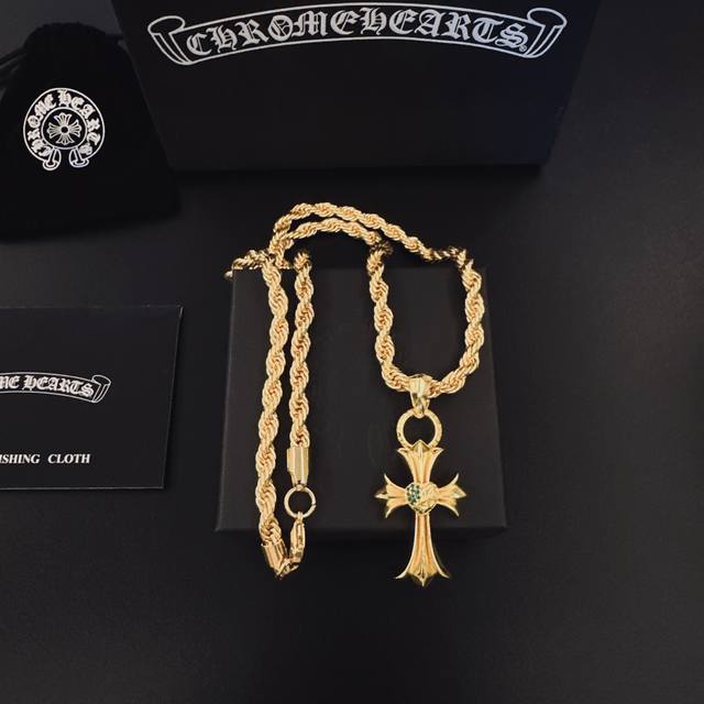 克罗心专柜爆款 厂家直销价 原版一比一复刻 男女款 克罗心项链