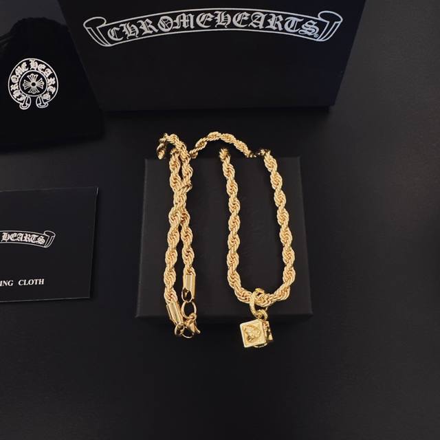 克罗心专柜爆款 厂家直销价 原版一比一复刻 男女款 克罗心项链