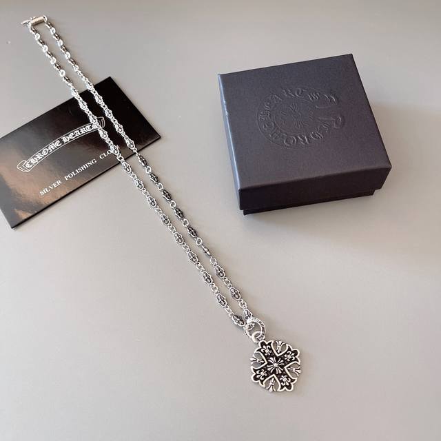 太帅爆了最新款克罗心 不爆不发 厂家直销 原版一比一复刻 克罗心项链