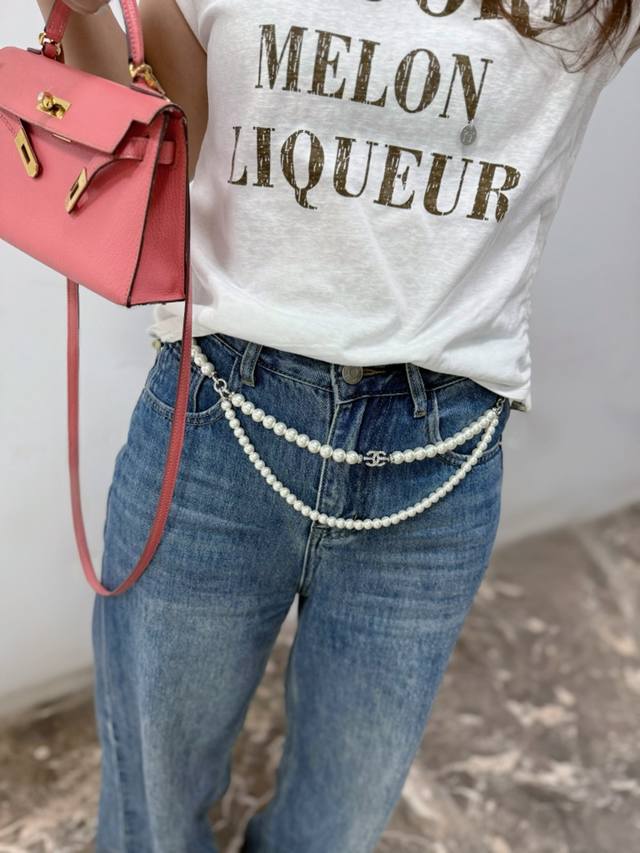 Chanel小香香奈儿这一季真心太美了 新款双C双层腰链 真心美翻了的节奏 高版本现货不多