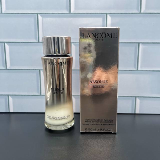 DDD 兰蔻菁纯乳液明通版100Ml 细节全对版 味道对香 市面最高版本 非流通普货 正品质量直供 支持对比 配中文标 打25 件50 DDD