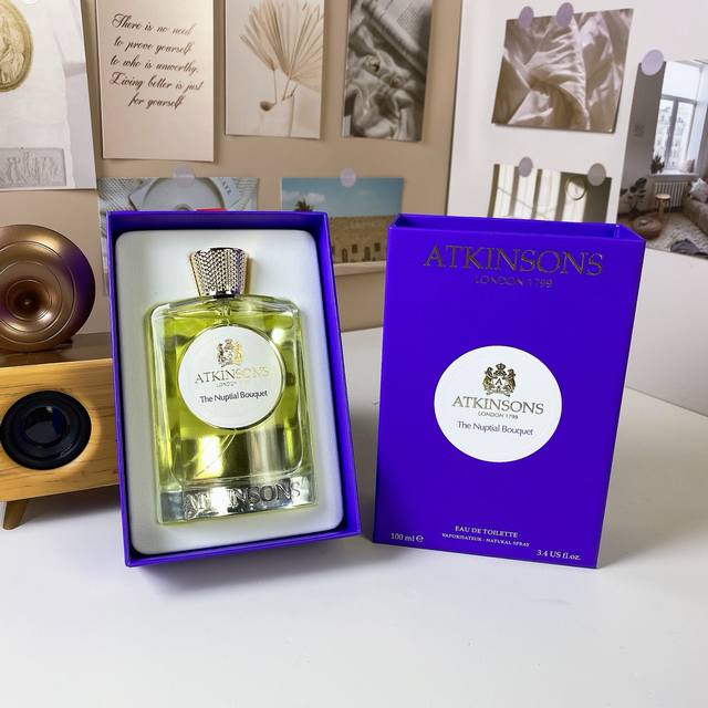 原单品质 DDD 阿特金森#866700挚爱捧花语 Ml DDD Atkinsons The Nuptial Bouquet, 2013 DDD 品牌：阿特金森