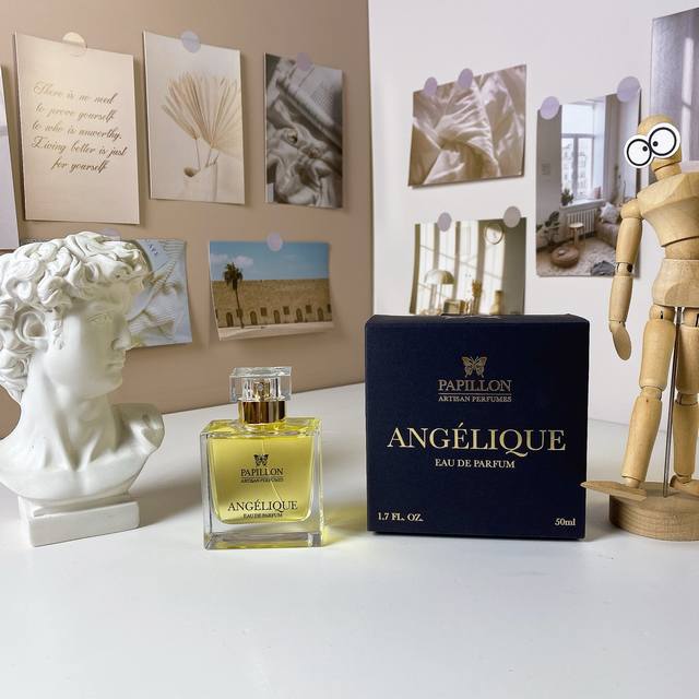 原单品质 DDD 安吉克利 宛如天使 Angelique DDD 蝴蝶工匠香水50Ml DDD