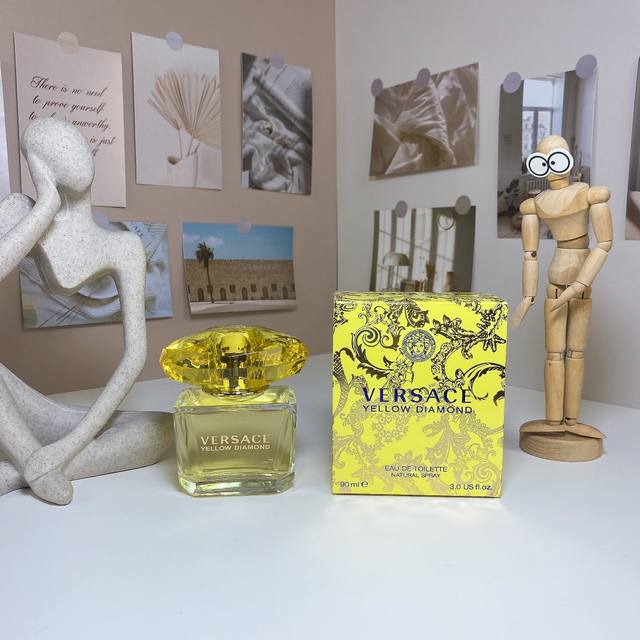 原单品质 DDD 范思哲 幻影金钻 黄水晶 女士香水90Ml DDD Versace Yellow Diamond, 2011 DDD 香调：花香调 DDD 前