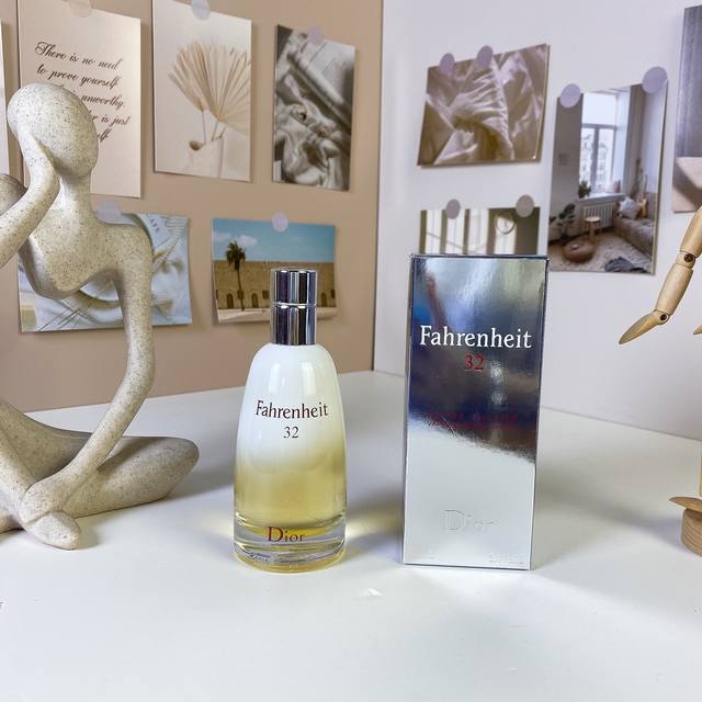 原单品质 DDD 迪奥华氏32温度冰点 Ml DDD Dior Fahrenheit 32, 2007 DDD 品牌：迪奥 DDD 调香师：Francois D