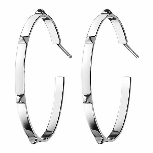 精工版本 猪鼻子耳钉 爱马仕火猪鼻子耳钉 潮爆大街，时尚！S925银针+亚金材质 细腻打磨，细节完美！原版飞碟耳塞 DDD