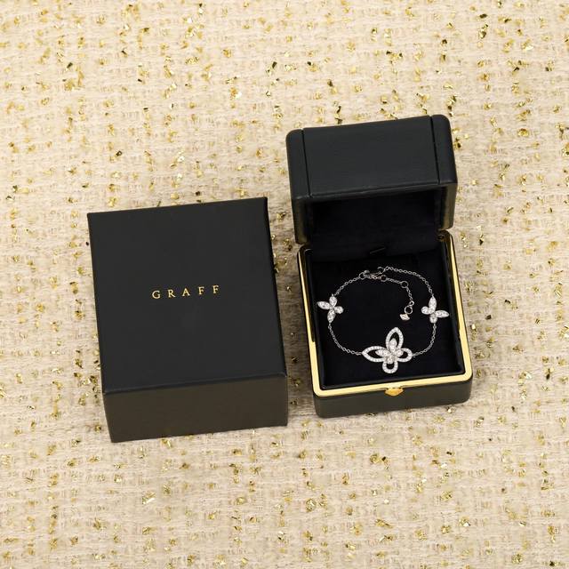 大号 小号P370 DDD 我们出品 格拉芙幻影蝴蝶手链 ，可订做真金真钻，只做对版Zp真金货，Pk市面各种金货量大咨询客Fu DDD Princess满钻蝴蝶
