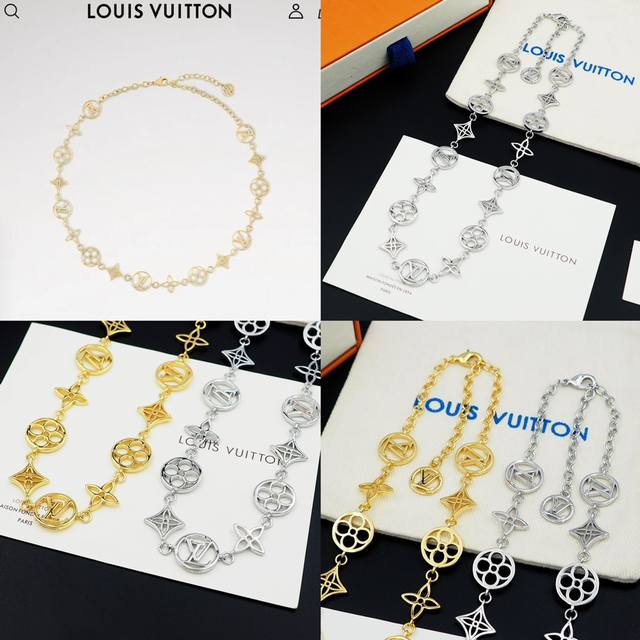 驴家Lv Lace 项链以精湛匠艺雕琢莹泽金属，将Monogramn 花卉和 Lcidle 标识交织。 DDD 项链 DDD