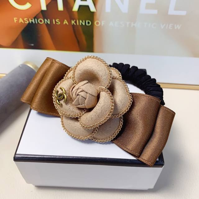Chanel小香 DDD Chanel皮筋 DDD 蝴蝶结山茶花皮筋发圈大肠圈气质百搭小仙女必入单品 宝藏款 闭眼入推荐款 单个 DDD
