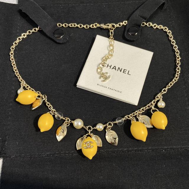 Xx0267 DDD Ch Nel 柠檬流苏项链 DDD