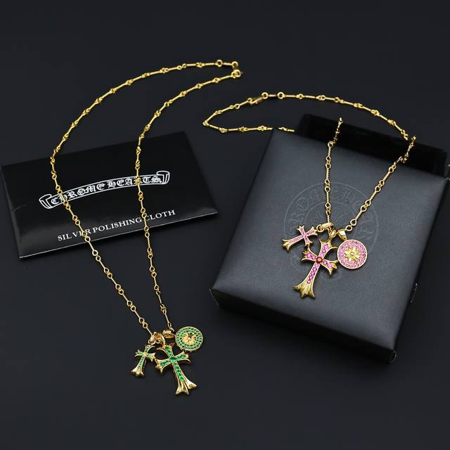 太帅爆了最新款克罗心 DDD 不爆不发 DDD 厂家直销 DDD 原版一比一复刻 DDD 克罗心项链 DDD