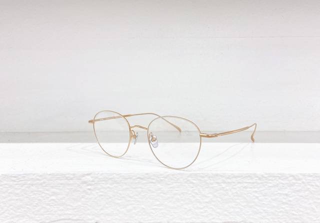Vintage 金子眼镜model：Kv 262Size:49口19-148钛～～高品质～～