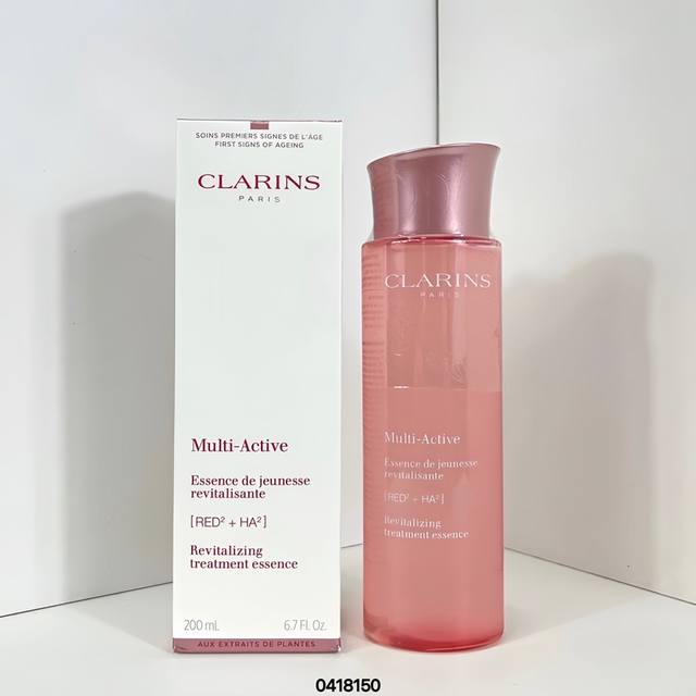 一比一 娇韵诗粉水24款200Ml！细毛孔，减粗糙，抗初老。作为适合年轻肌的第一瓶精华水，添加起绒草精萃，如gps般精准定位受损肌肤能量，有效抗氧化，改善肌肤瑕