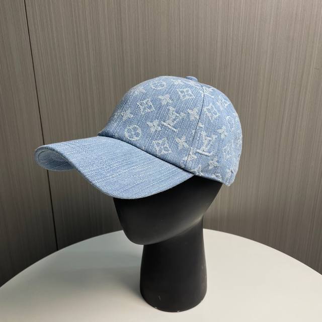 Lv路易威登原单牛仔棒球帽轻盈透气。完美版型，独家实物拍摄，男女适用