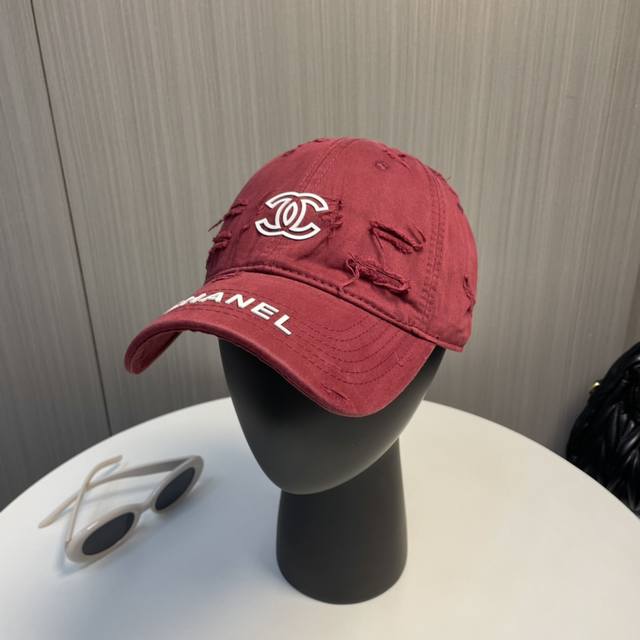 香奈儿Chanel 新品棒球帽，Logo小香经典简约，时尚休闲设计 跑量新品