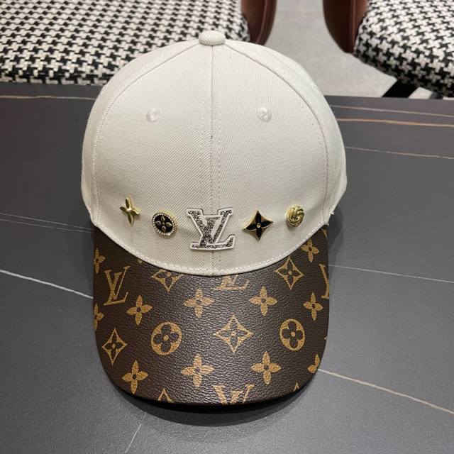 路易威登棒球帽Louisvuitton Lv棒球帽，简约大气，经典专柜爆款男女用