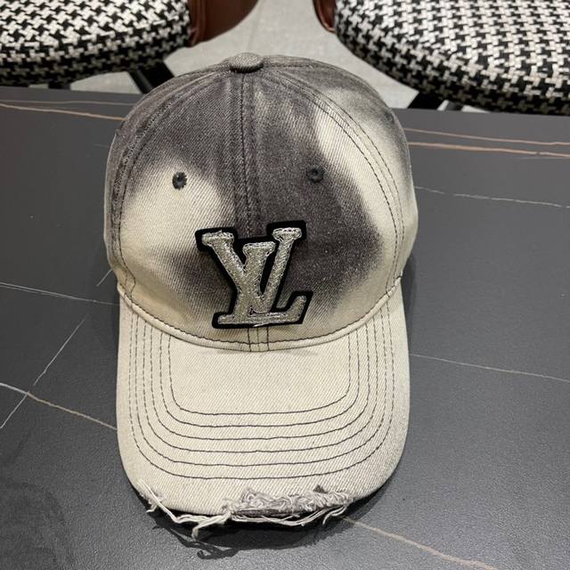路易威登Louisvuitton2024新款牛仔棒球帽 Lv棒球帽，简约大气，男女通用
