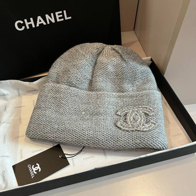 Chanel香奈儿针织毛线帽