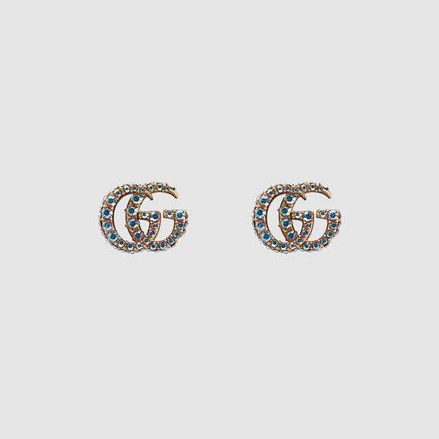 Gucci 古驰双G 耳钉 自购正品独家开模，真正的一比一复刻 很气派！实物更美 海外订单 Madein 意大利。 双G 是Gucci 的灵魂 纯银针不过敏不褪