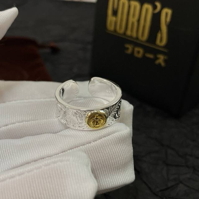 新品上架Goro’S高桥吾郎戒指，顶级版本 认准独家拍摄 主攻高端市场 绝对区别普通版本！图片产品细节与Zp一致！原版制作工艺 精工品质 纯手工打造 ～正品开模